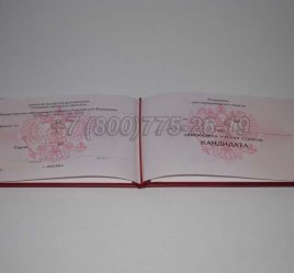 Диплом Кандидата Наук 2014г в Махачкале