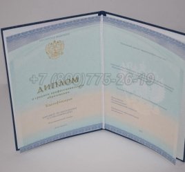 Диплом Техникума 2023г СпецБланк в Махачкале