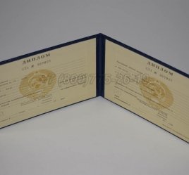 Диплом Техникума Киргизской ССР в Махачкале