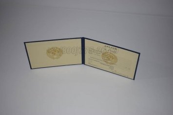 Диплом Техникума Советского Союза 1995г в Махачкале