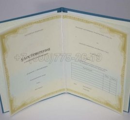 Удостоверение о Краткосрочном Повышении Квалификации в Махачкале